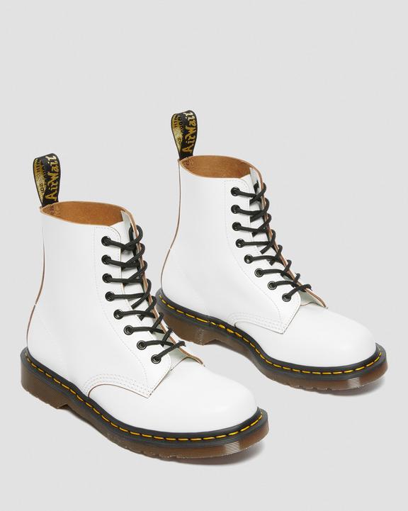 DR. MARTENS White Vintage 1460 Boots