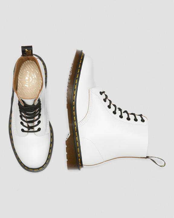 DR. MARTENS White Vintage 1460 Boots