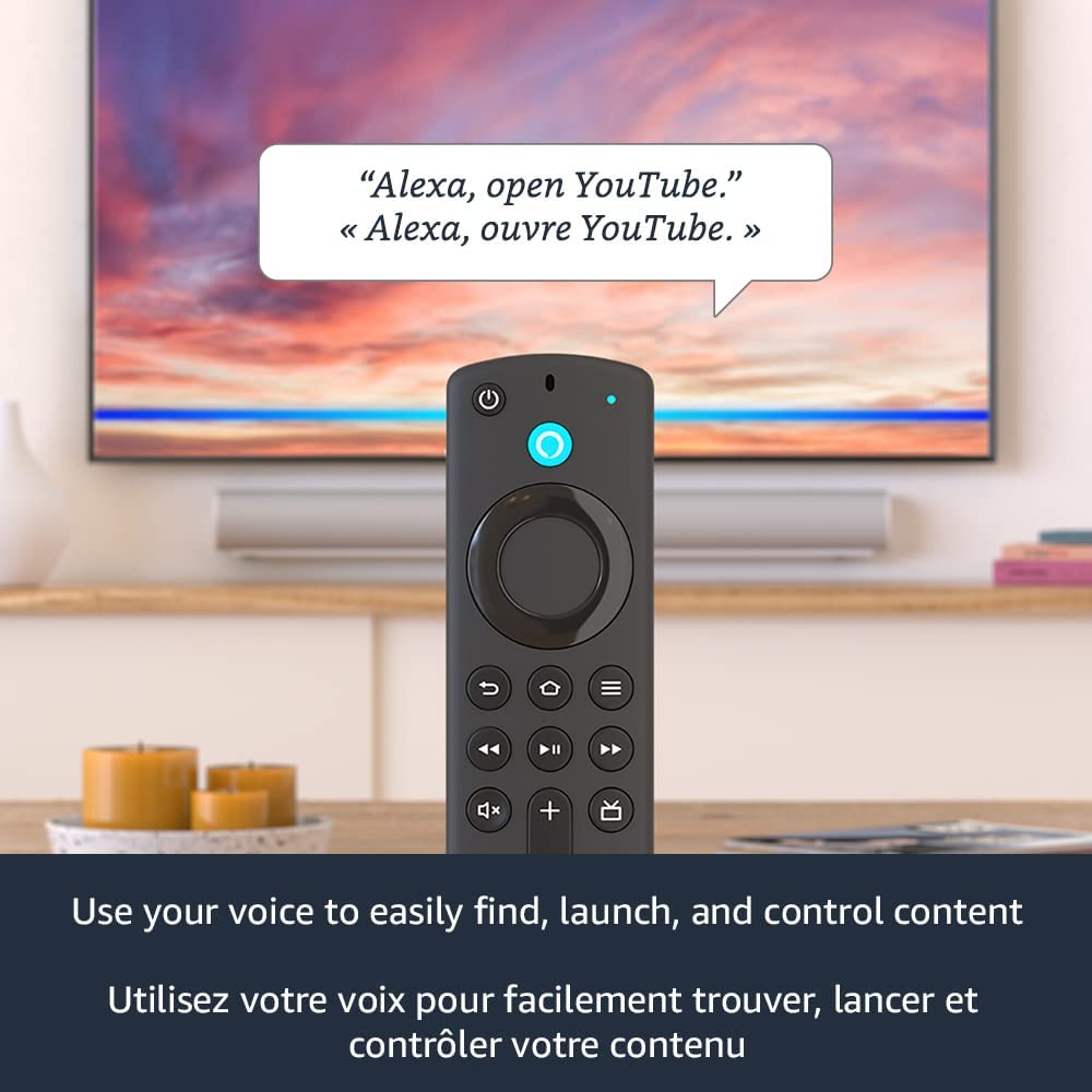 Amazon Fire TV Stick 4K streaming device with Alexa Voice Remote (includes TV controls), Dolby Vision