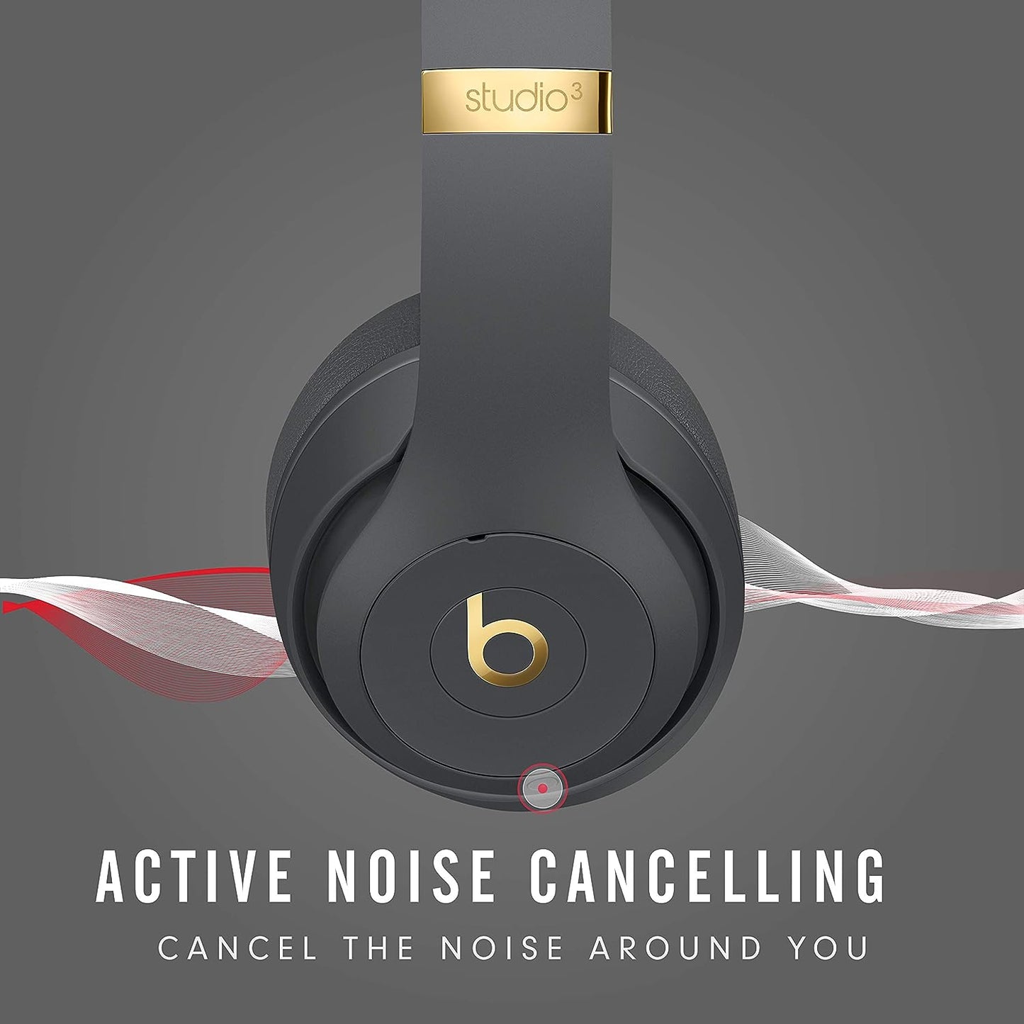 Beats Studio3 Over-Ear Wireless Headphones - Shadow Grey