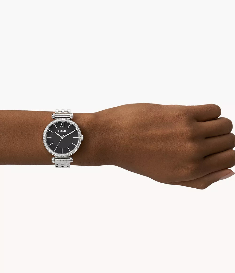 Fossil Tillie Three-Hand Stainless Steel Watch