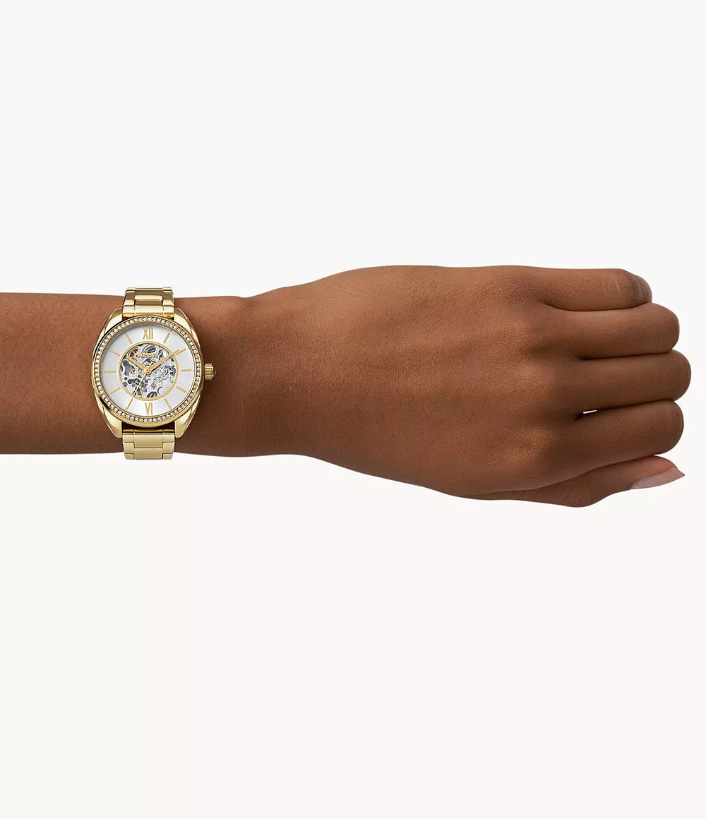 Fossil Vale Gold-Tone Stainless Steel Watch