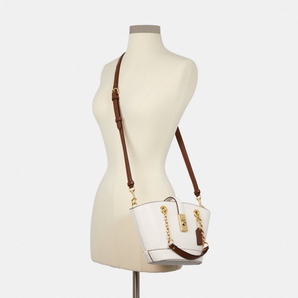 Coach Lane Bucket Leather Bag