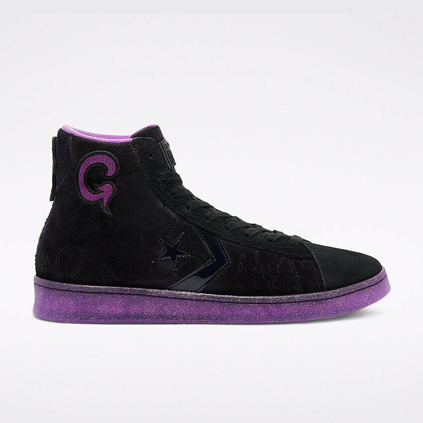 CONVERSE Joe Freshgoods Pro Leather Purple Hi Top Shoes