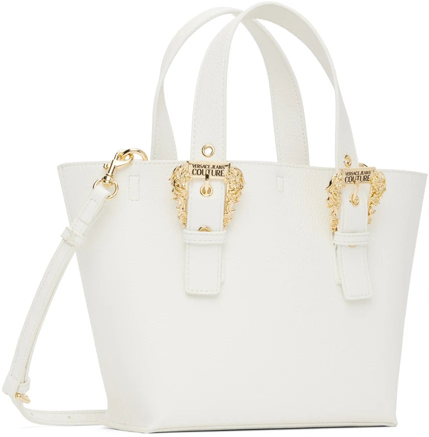 Versace Jeans Couture logo-buckle tote bag