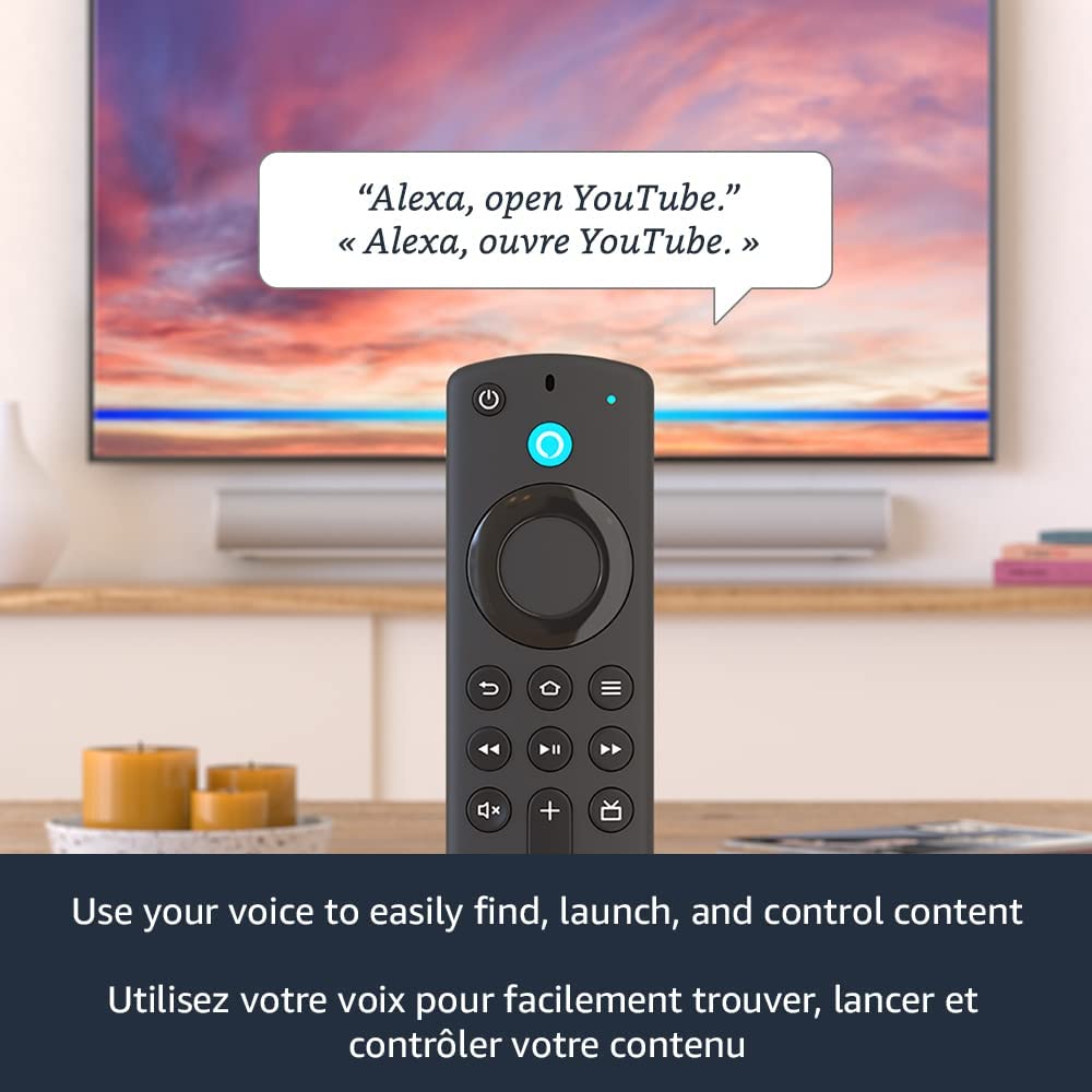 Amazon Fire TV Stick with Alexa Voice Remote (includes TV controls), HD streaming device