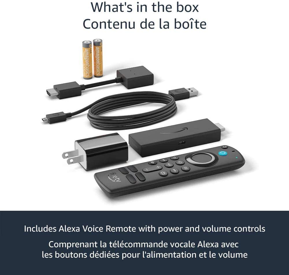 Amazon Fire TV Stick with Alexa Voice Remote (includes TV controls), HD streaming device