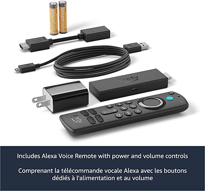 Amazon Fire TV Stick 4K Max streaming device, Wi-Fi 6, Alexa Voice Remote (includes TV controls)