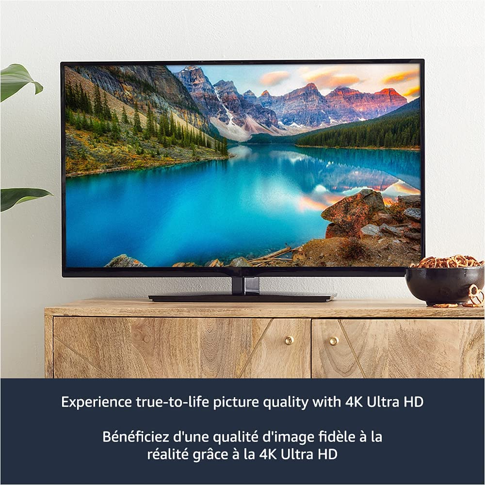 Amazon  Fire TV Stick 4K streaming device with Alexa Voice Remote (includes TV controls), Dolby Vision