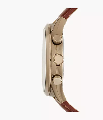 Fossil Fenmore Multifunction Brown Leather Watch
