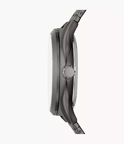Fossil Fenmore Automatic Gunmetal Stainless Steel Watch