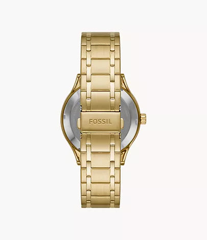 Fossil Fenmore Automatic Gold-Tone Stainless Steel Watch