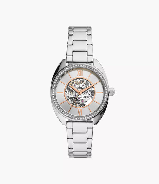 Fossil Vale Automatic Stainless Steel Watch