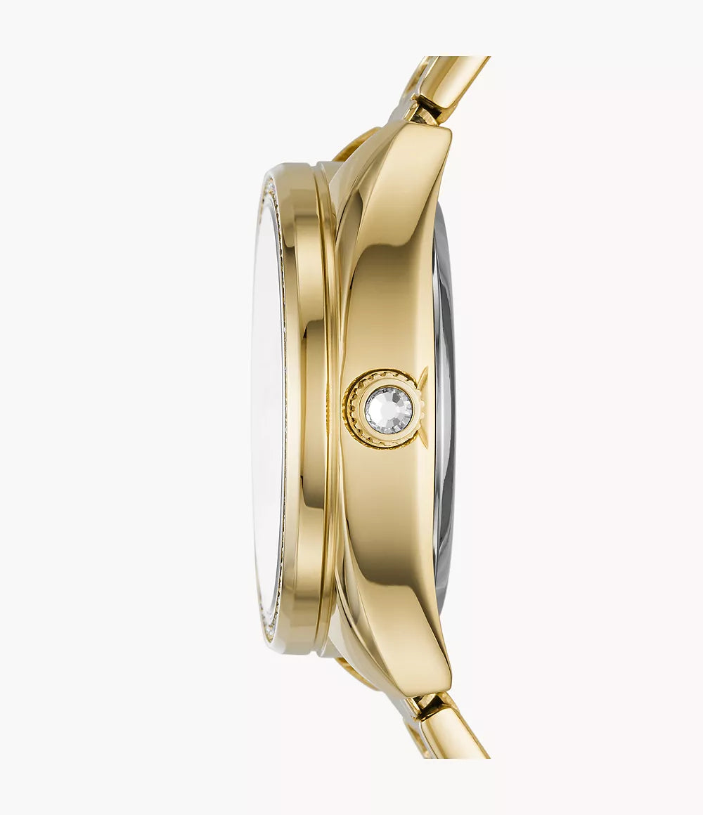 Fossil Vale Gold-Tone Stainless Steel Watch