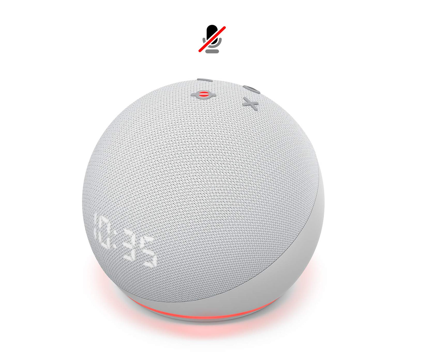 Echo Dot (4th Gen) | Smart speaker with clock and Alexa