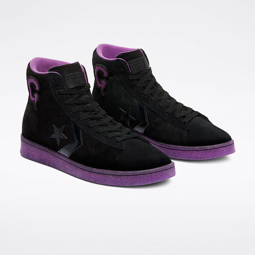 CONVERSE Joe Freshgoods Pro Leather Purple Hi Top Shoes