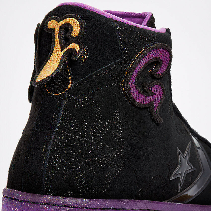 CONVERSE Joe Freshgoods Pro Leather Purple Hi Top Shoes